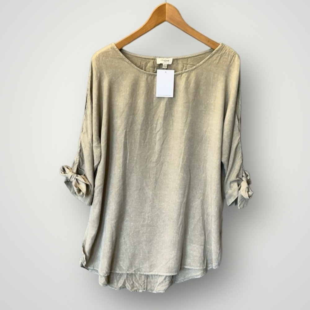 NWOT Umgee Top Blouse Shirt Size L